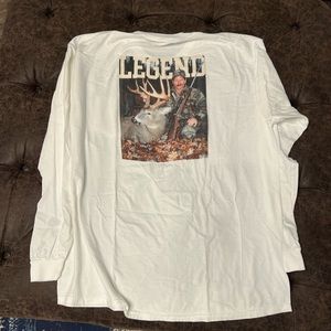 White long sleeve old row shirt. XXL